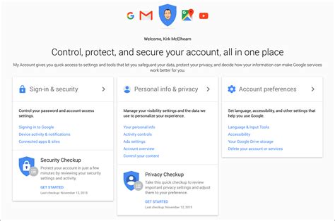 Learn  About Google's Secure and Protected Accounts .